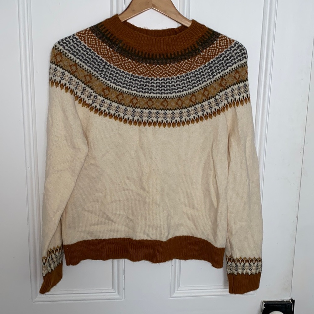 Hem & Thread Fair Isle Sweater